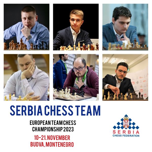 Шахисти Србије освојили златну медаљу на ЕП у Будви
