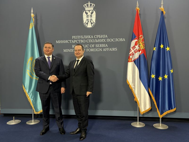 Србијa и Казахстан опредељени за даљи развој свеукупне сарадње