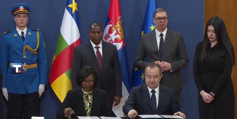 Србија и ЦАР потписале четири споразума о сарадњи