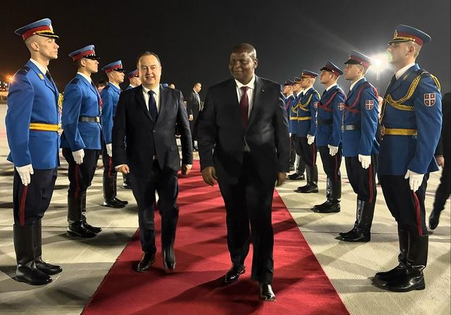 Дачић испратио председника Централноафричке Републике