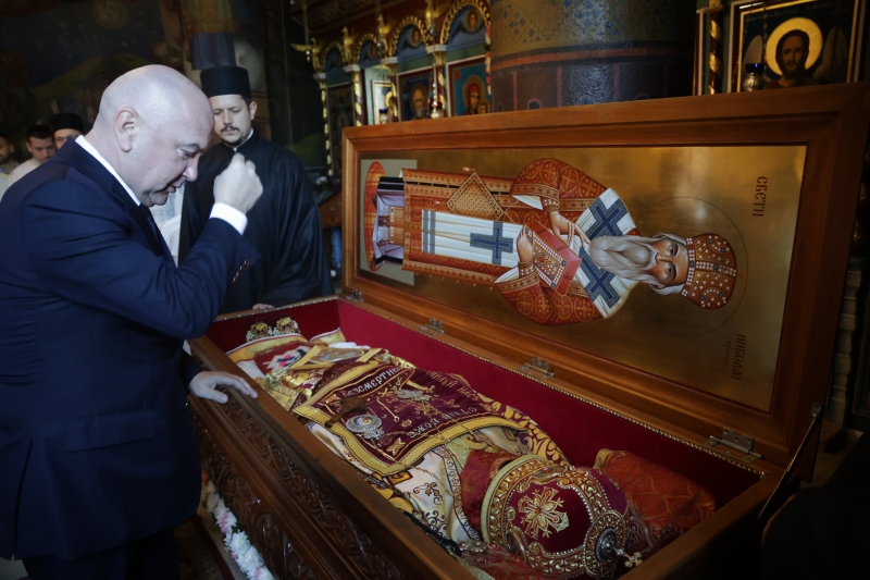 Обележена слава манастира Лелић и празник Светог Николаја Жичког