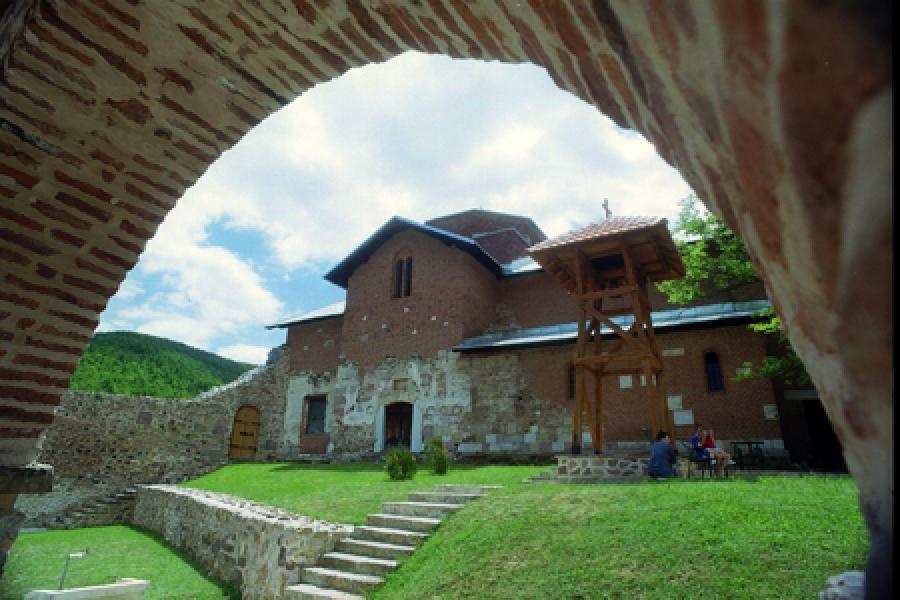 Слике из манастира Бањска